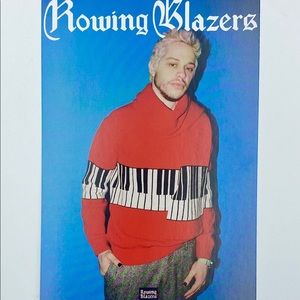 New Pete Davidson Rowing Blazers Postcard Fashion Advertisement 4”x6”
